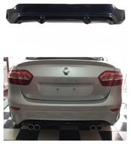 Renault Fluence Makyajlı Sağ Sol Çift Çıkışlı Arka Ek (Plastik) (Standart)
