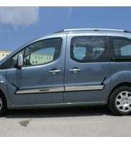 Citroen Berlingo Krom Yan Kapı Çıtası 2008-2018 Arası Paslanmaz Çelik