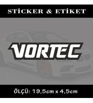 VOR YAZI oto sticker yazı 2ADET - araba kask motosikler kamyonet minibüs uyumlu etiket