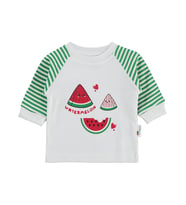 Nova Baby Karpuz Kokulu Renglan Kol 1-9 Ay Sweatshirt - Ekru