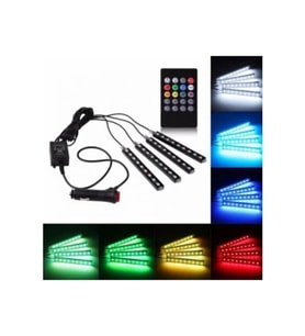 Ayak Altı Led Sese Duyarlı Kumandalı