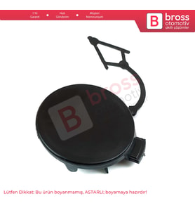 BSP1022 VW Golf MK7 için Ön Tampon Çeki Demiri Kapağı 5GG807241 ASTARLI