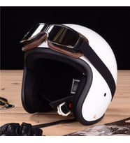 Rüzgar Yağmur Korumalı Motosiklet Güneş Gözlüğü Kask Altı Retro Gözlük