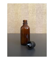 50 ml Amber Şişe İçten Damlalıklı 50 Adet