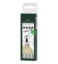 Faber Castell Ecco Pigment 4lü Çizim Kalemi 167004
