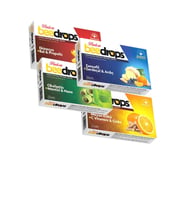 4 Kutu Okaliptüs Meyan Kökü Ekinezya Zencefil Beedrops Pastil Bee Drops 4 Çeşit Boğaz Pastili