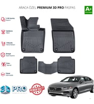 VOLVO S90 ARACA ÖZEL 3D PASPAS 2020 2021 2022 2023 2024 2025