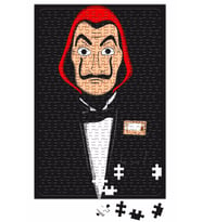 La Casa De Papel The Dali Puzzle 240 Parça Yapboz