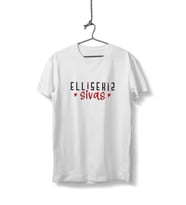 Ellisekiz Sivas Yazılı Sivas Temalı Unisex Beyaz Sıfır Yaka Tişört