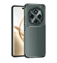Tecno Spark 30 Kılıf Auto Focus Karbon Kapak - Koyu Yeşil