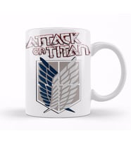Attack  On   Titan Kupa Bardak Porselen