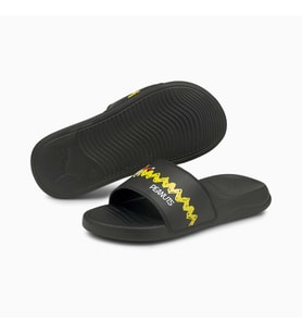 Puma X Peanuts Popcat 20  KADIN Terlik (375825-01) siyah DAR KALIPTIR