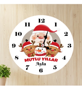 Yılbaşı Hediyesi Duvar Saati