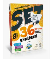 Ünlüler Karması 8.Sınıf Fen Bilimleri 36 Haftalık Kazanım Denemeleri