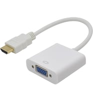 VGA Çevirici Dönüştürücü Adaptör Monitör Laptop Projeksiyon Çevirme Uydu Kablosu 4547