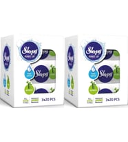 Sleepy Yüz Temizleme Havlusu Bamboo Make Up 120 Yaprak (6PK*20)