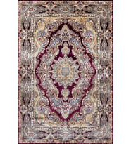 Dijital Kaymaz Yıkanabilir Etnik Salon Halısı Mutfak Halısı Koridor Halısı Yolluk 5156B