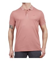 Alpinist Roc Erkek Polo T-Shirt Gül Kurusu
