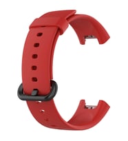 Microsonic Xiaomi Mi Watch Lite Kordon, Silicone Sport Band Kırmızı