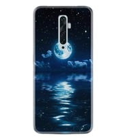 Oppo Reno 2Z 4 Lite 4 Pro 5 6 7 A31 Kılıf Desemli Silikon Night Moon 1133