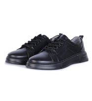Mp 242-4565Mr Siyah %100 Deri Günlük Erkek Casual Ayakkabı