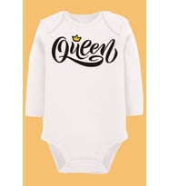 Organik Baskılı Pamuklu Unisex Bebek Body UZUNKOLE89
