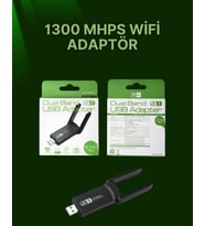 Usb 3.0 Wireless Adaptör – 2.4ghz & 5ghz Destekli