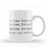 Ma’Khia Bryant Black Lives Matter Kupa Bardak Porselen