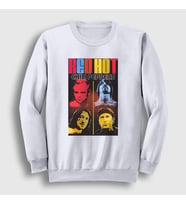 Presmono Unisex Beyaz Band Red Hot Chili Peppers Sweatshirt 107073tt (Beyaz)