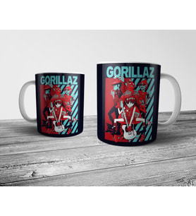 Pixxa Gorillaz Kupa Bardak Model 1