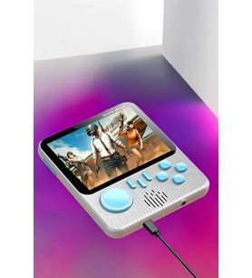 El Atarisi 3.5 İnç Ekran Çift Konsol 666 Adet Retro Oyun Gamepad