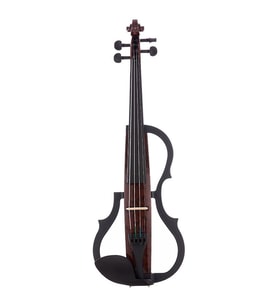 Kinglos KNG SDDS-1601 4/4 Elektro Keman Seti - Solid Body (Profesyonel)  Modern İskelet Tasarımı, Güçlü Sinyal Çıkışı ve Sahne Kullanımı İçin Minimize Edilmiş Gövde