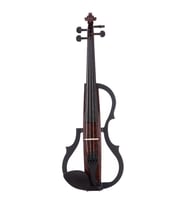 Kinglos KNG SDDS-1601 4/4 Elektro Keman Seti - Solid Body (Profesyonel)  Modern İskelet Tasarımı, Güçlü Sinyal Çıkışı ve Sahne Kullanımı İçin Minimize Edilmiş Gövde