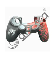 Ps4 Dualshock Joystick Koruyucu Silikon Kılıf Spider-man Desenli
