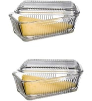 paşabahçe Frigo Kapaklı Kahvaltılık Tereyağlık Peynirlik 2'li 072oa