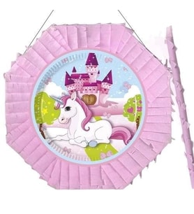 Unicorn Pinyata 42 cm + Sopası Pinyata Partisi Eğlencesi