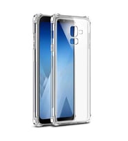 Samsung Galaxy J8 Kılıf Şeffaf Nitro Anti Shock Kapak (Renksiz)