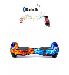 CityMate Smart Balance Elektrikli Kaykay Hoverboard 8.5 inch Akıllı Denge Ledli Bluetooth Hoparlörlü D10