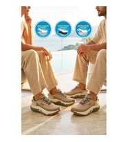 Walkway Flystep G Siyah-Beyaz Memory Foam Unisex Spor Ayakkabı