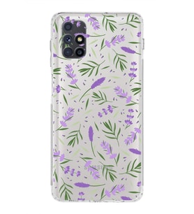 PrintiFy Samsung Galaxy M51 ile Uyumlu Water Color 3  Kamera Korumalı Şeffaf  Kılıf