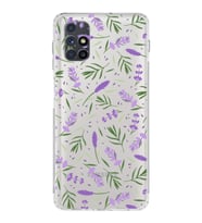 PrintiFy Samsung Galaxy M51 ile Uyumlu Water Color 3  Kamera Korumalı Şeffaf  Kılıf