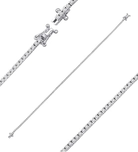 1.23ct (G-H vs) Pırlanta Suyolu Bileklik