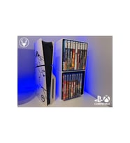 Modüler Oyun Konsolu Depolama Alanı, CD Stand Rafı, Ps5/Ps4/Xbox Uyumlu Oyun Kutusu (CD) Organizer