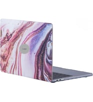 MacBook Air Kılıf 13 inç A1369 A1466 ile Uyumlu 2010-2017 Eski USB Model Sert Yüksek Kalite Mermer Glitter Desenli Hard Case İnce Hafif Çizilmeye ve Darbeye Dayanıklı Laptop Kılıf Karışık