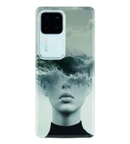 Vivo V30 Kılıf Desenli Silikon Mistic Woman 1361