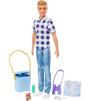 Barbie Ken Kampa Gidiyor Oyun Seti, 3 Yaş Ve Üzeri, Hhr66 (Çok Renkli)