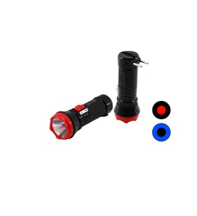 1W TEK LED FİŞ ŞARJLI EL FENERİ UZUN MESAFELİ (5343)
