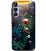 Galaxy A35 Kılıf HD Desen Baskılı Kılıf - Cosmos