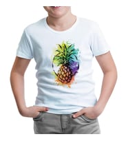 Ananas Beyaz Çocuk Tshirt