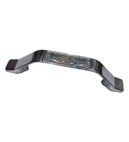 Dekoratif Zamak Kulp İçten - 64mm, Nikel, 1 Adet